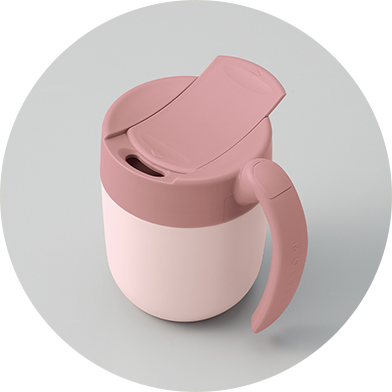 飲み口の蓋がスライド式